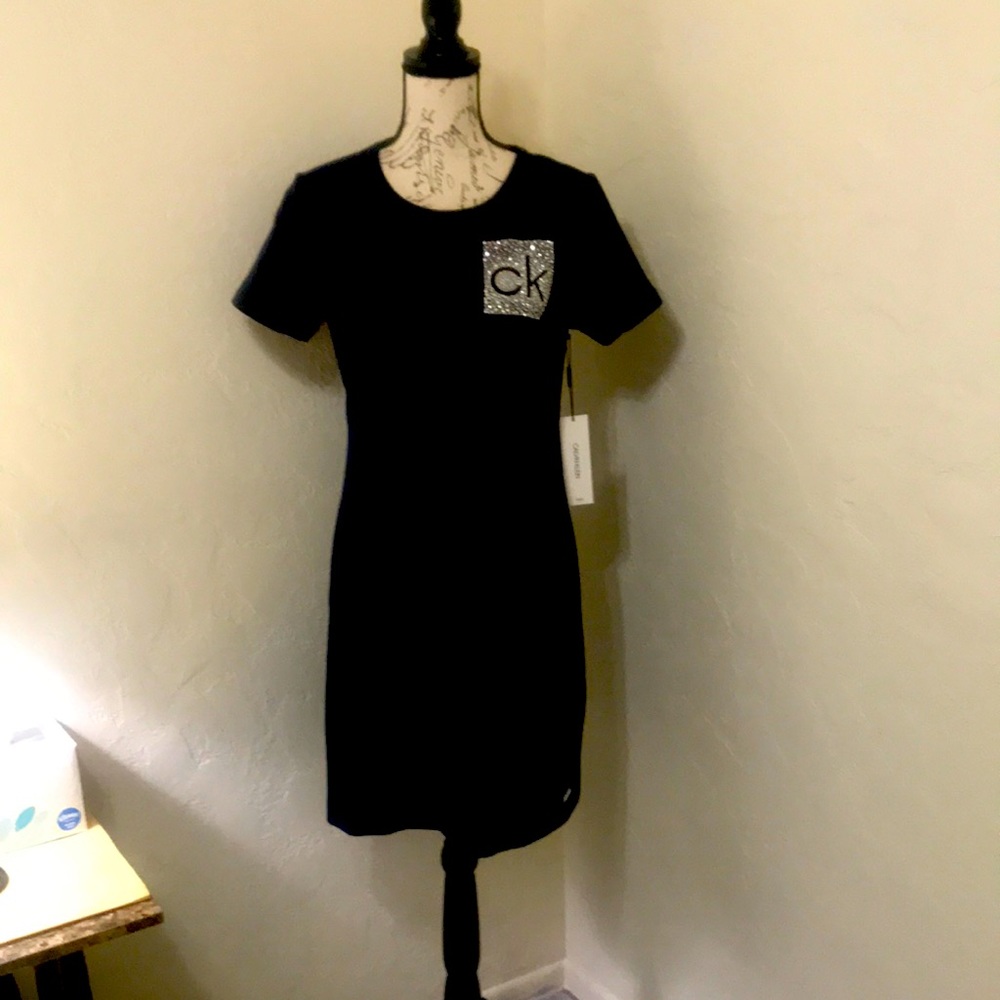 Calvin Klein Navy Blue Women Dress